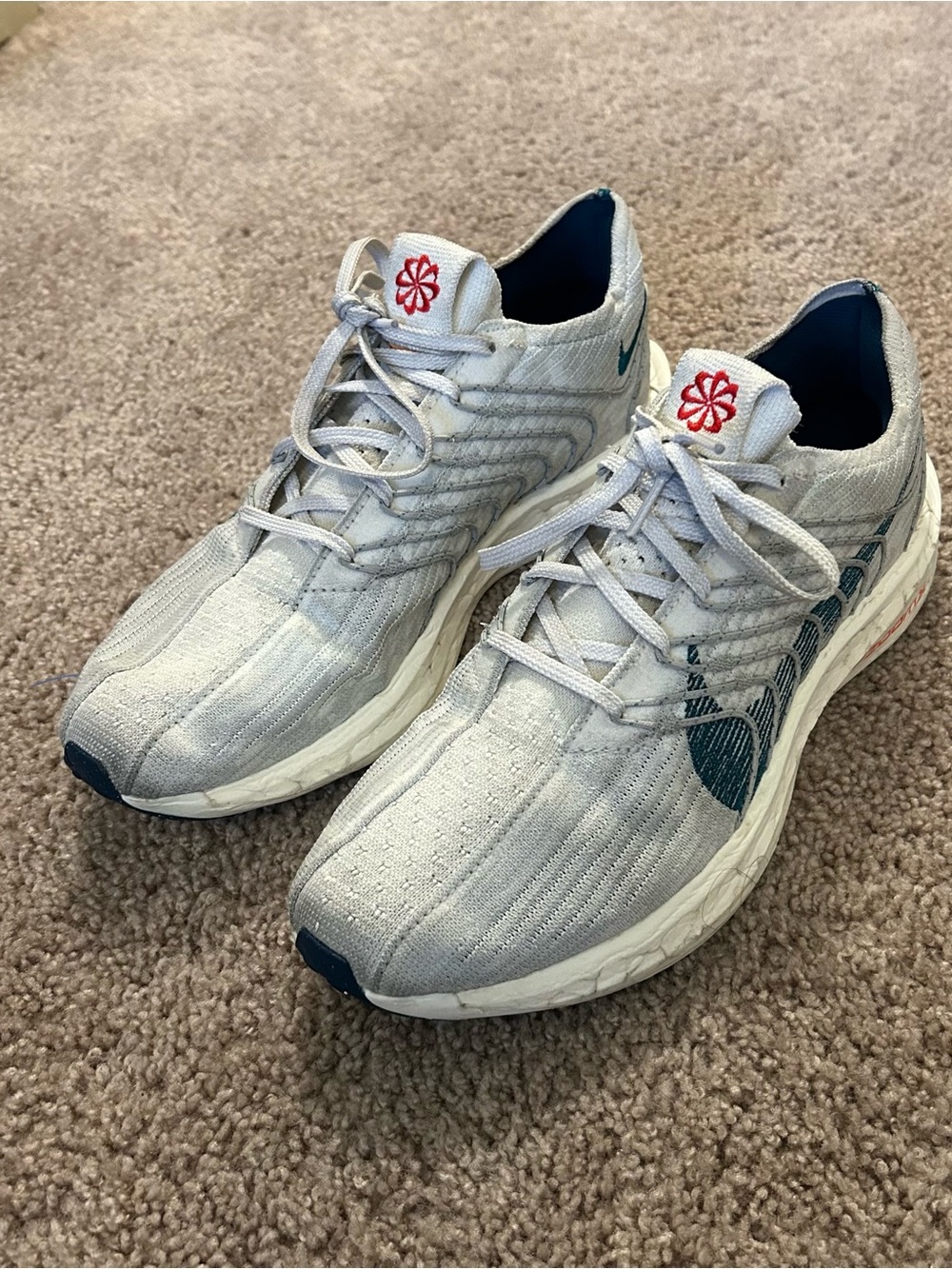 Nike Pegasus Turbo Next Nature Running Shoes White Men’s Size 9.5